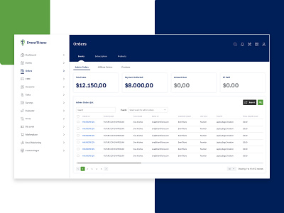 Conference Management Toolkit conference dashboard saas webapp xd design