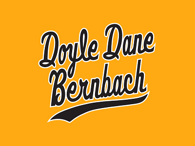 Doyle Dane Bernbach advertising chicago ddb logo softball sports