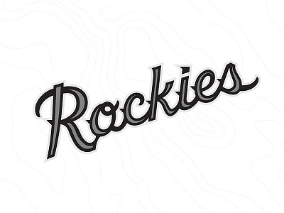Colorado Rockies Brand Recharge Logo Set