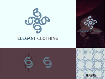 Elegant Clothing Logo branding branding design business clothing creative design elegant fashion flat geomatric identity illustration logo logo design logo inspiration logo mark minimal modern quality textile