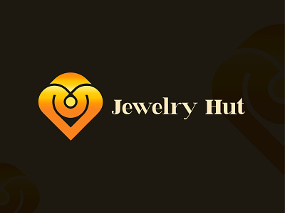 Jewelry Hut Logo branding branding design business classic clothing creative design elegant fashion geomatric illustration jewelry logo logo design logo inspiration logo mark luxury modern ornaments royal