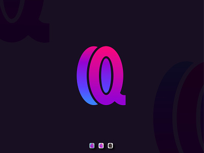 OQ Letter Logo app logo branding branding design circle creative design elegant fashion font geomatric graphic design illustration lettering logo logo design logo inspiration logo mark typograpgy words