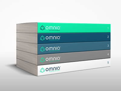 OMNIA - Logo & Branding argentina branding cloud corporate guidelines logo rebranding software startup workforce