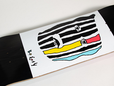 Be Easy Skateboard Graphic