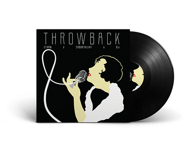 Ethan Throwback Single album art design graphic design hip hop illustration illustrator photoshop procreate salt lake city single art