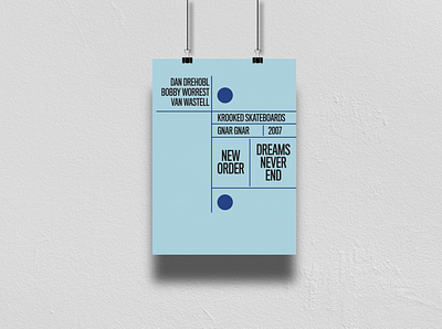 Infographic Poster design graphic design illustrator infographic new order print design skateboarding typography