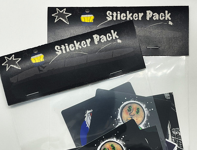 Sticker Pack illustration procreate skateboarding