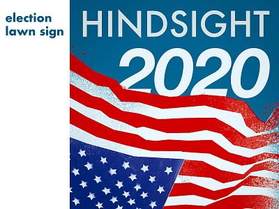 Election Lawn Sign campaign election graphic design political signage