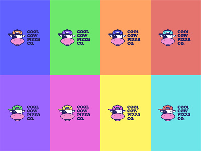 Cool Cow Pizza Co. Colors
