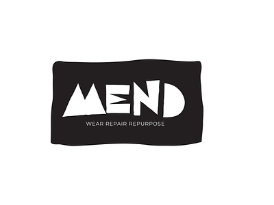 Mend | First Concept | Clothing Repair Logo