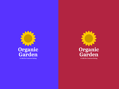 Organic Garden Logo Concept