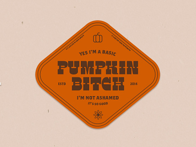 Pumpkin Patch branding design fall halloween icon logo patch pumpkin retro sticker typography