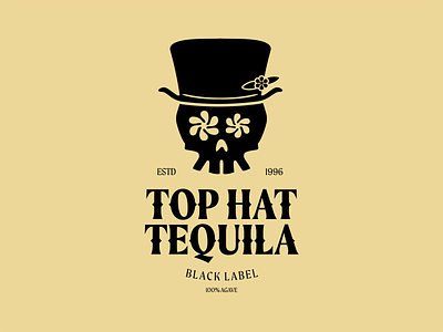 Top Hat Tequila Logo Lockup