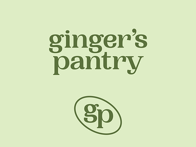 Ginger's Pantry Logo Design