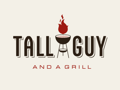 Tall Guy and a Grill Logo – Grill