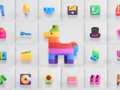 Microsoft Fluent Design —— Emojis 2D 3d avatar 3d design 3d emoji app avatar design emoji emojis icon illustration interface lamma microsoft ui ux web