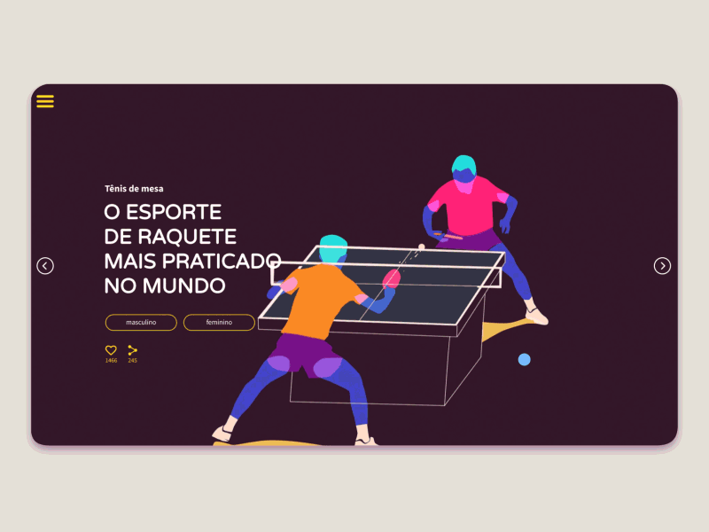 ZH OURO Olympic games Rio 2016 animation cel animation interaction ui olympics rio rio 2016 slider ui