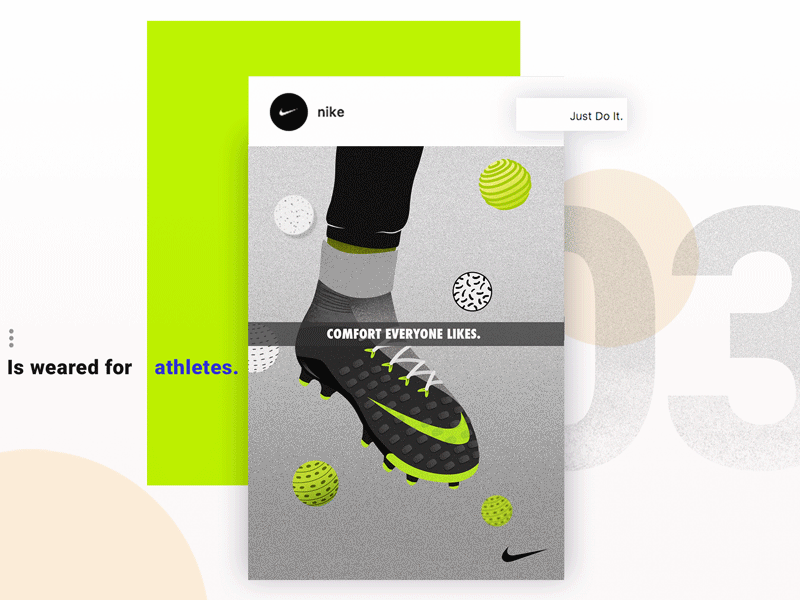 Nike Air max *REVOLUTION* 03 90s air animation creative design gif inspiration max natsume nike ui ux