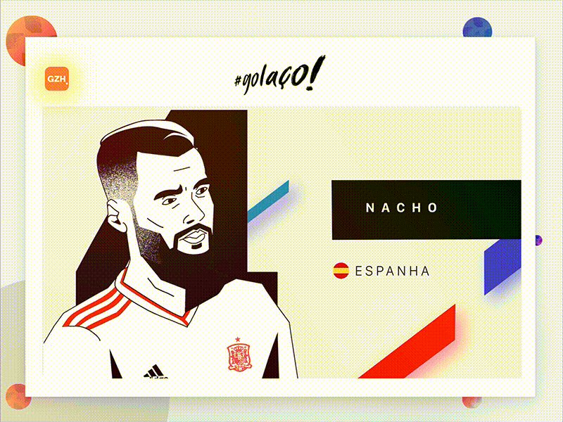 Nacho Fernández - Spain animation app cel animation design fifa illustration motion nike soccer ui ux web