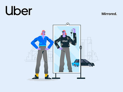 Uber – Users Review 2018 | 01 app character design flat illustration interface minimalism uber uber design ui ux web