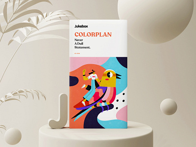 Colorplan | Package Design blender 3d branding character design illustration inspiration minimalism package packaging packaging design ui ux vector