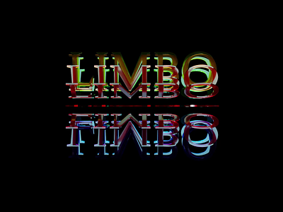 Limbo 3d animated gif animation app branding design icon logo loop minimal typography ui ux web website
