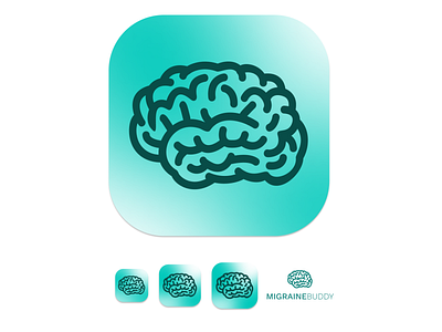 app icon redesign app icon app icons dailyui dailyui005 dailyuichallenge design healthcare logo migraine ui ux uxdesign