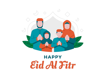 Happy Eid Al Fitr Illustration