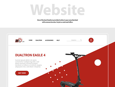 Dualtron Website adobe xd behance design ebike graphicdesign store ui ux vector website