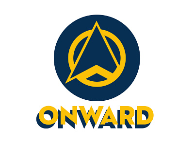 Onward - Driverless car dailylogochallenge day5 design driverless car illustrator logo