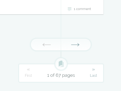 Pages, nothing but pages pagination web