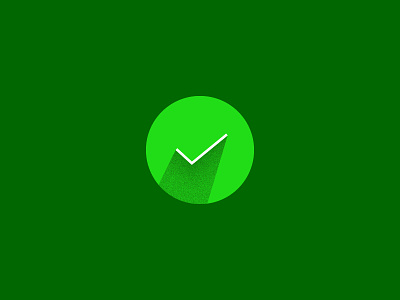 Check Check check mark color focus lab gradient green illustration nike shadow