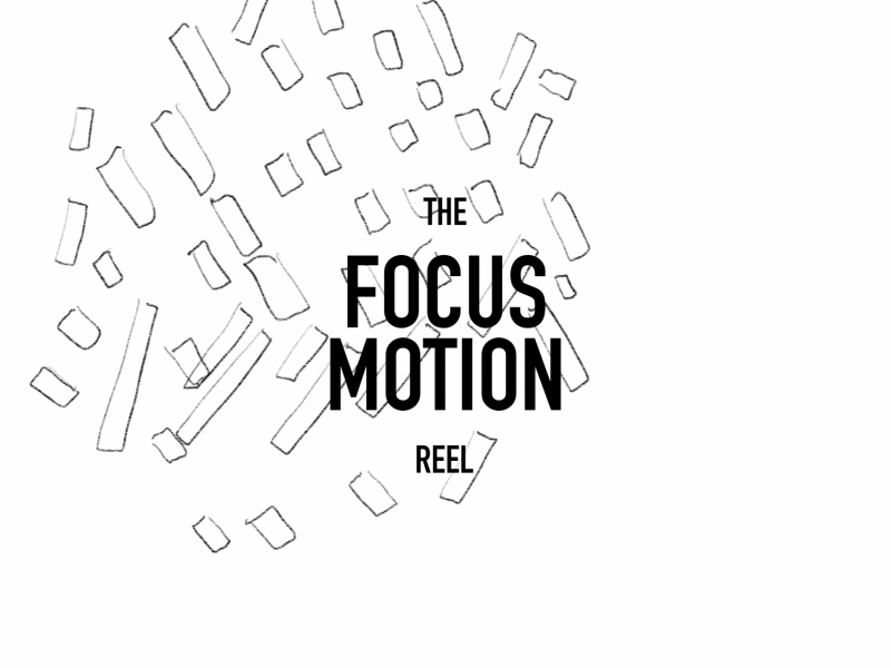 Focus Reel brand color focuslab mark motion music red video