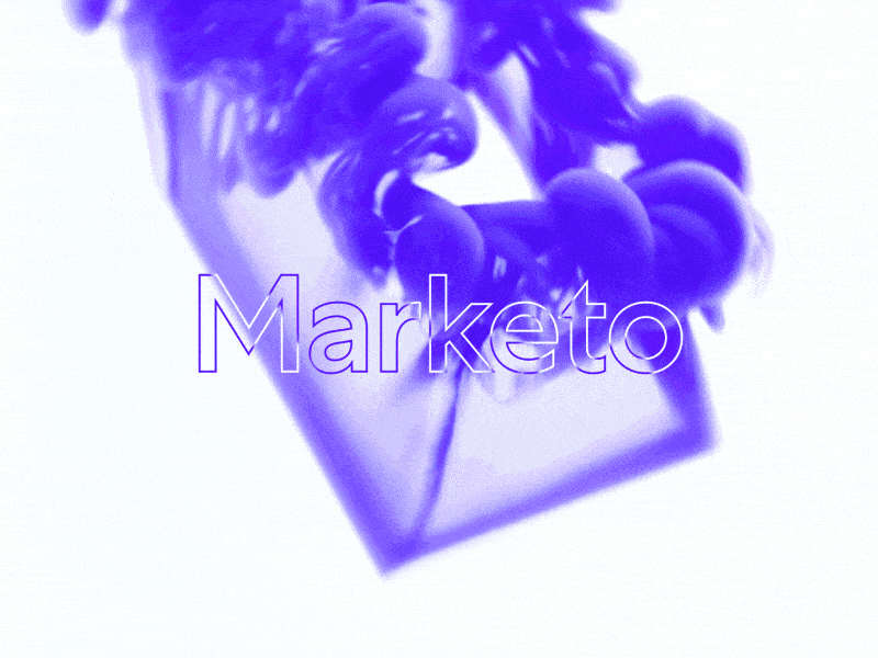 Marketo Brand Reveal Video branding color design focus lab mark marketo minimal motion movement