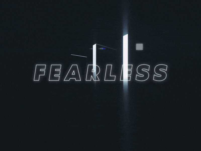 Fearless branding color focus lab logo mark motion movement video