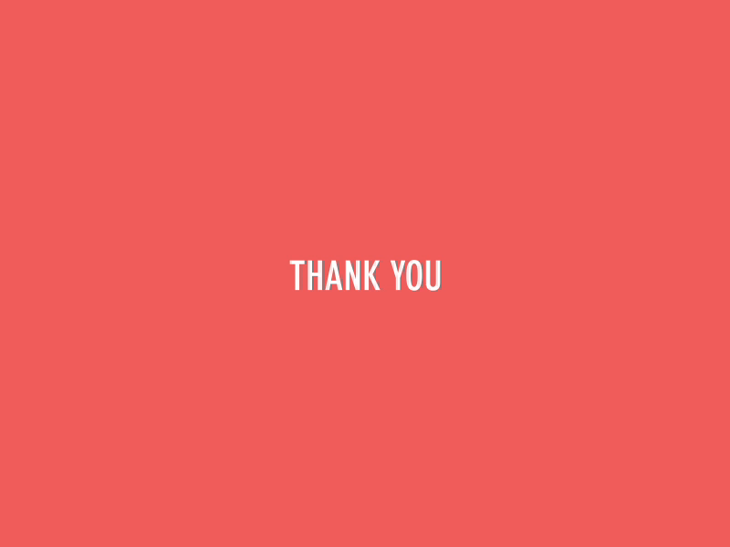 Thank You!!!! by William Kesling for Focus Lab + Odi on Dribbble