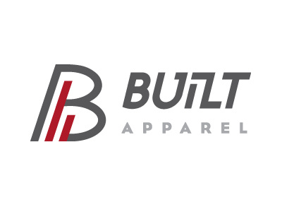Built Apparel branding design graphic design identity logo type typography vector art