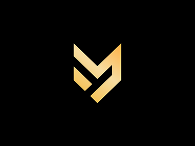 YM Design branding design flat icon logo typography vector