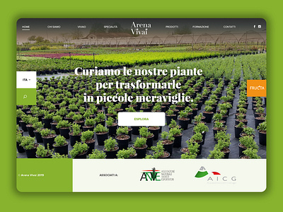 GARDEN CENTER - WEBSITE REDESIGN