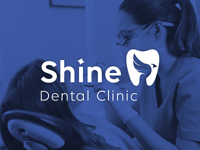 Shine Dental Clinic Logo Design & Branding brand branding creativedesign dentallogo dentist dentistlogo dentistry graphicdesign logo logodesign printdesign spexykalakar teethlogo
