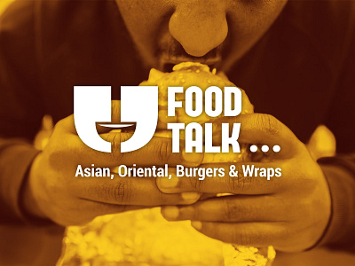 Food Talk Logo Design & Branding branding fastfood food foodie foodlogo graphicdesign logodesign printdesign spexykalakar