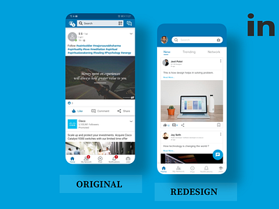 Linkedin Redesign Concept 2020