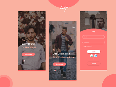 Fashion  App Concept