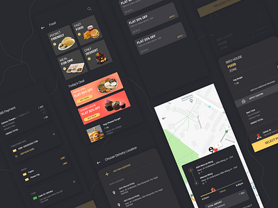 Food Ordering App 2020 trend app app design branding concept design homepage minimal uidesign uiux uxdesign