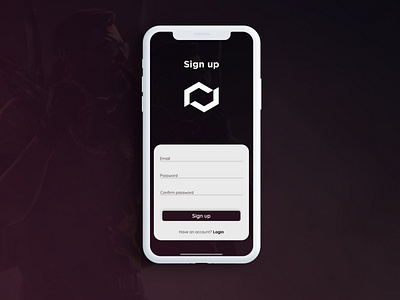 Sign up page #dailyUI #001