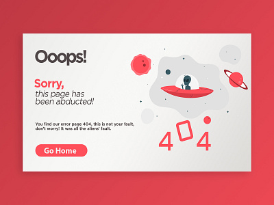 ERROR 404 PAGE #DAILYUI #008 daily ui dailyui design error error 404 error message error page illustration typography ui ux