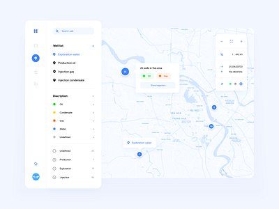 Dashboard map