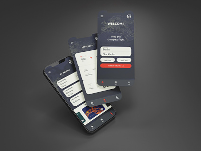 Air Ticketing App Design app design branding design graphic design mobile app ui ux uidesign