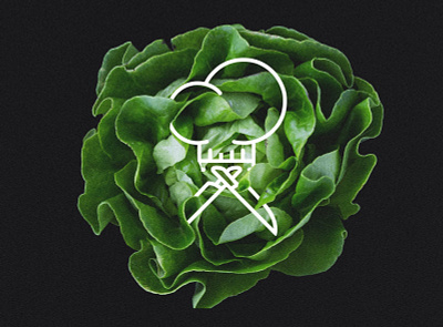 Chef K Restaurant Branding brand brand design branddesign branding brandingdesign brandsystem design flat icondesign logo logo design logos logotype salad saladbrand