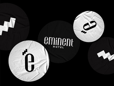 Stickers Collection - Eminent boutiquehotel brand brand design branding brandsystem design flat hostel hotel hotelbranding identity design logo vector